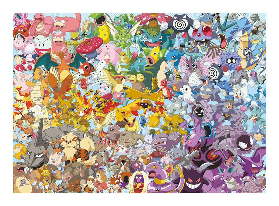 Ravensburger Challenge Pokemon 1000 Piece Jigsaw Puzzle