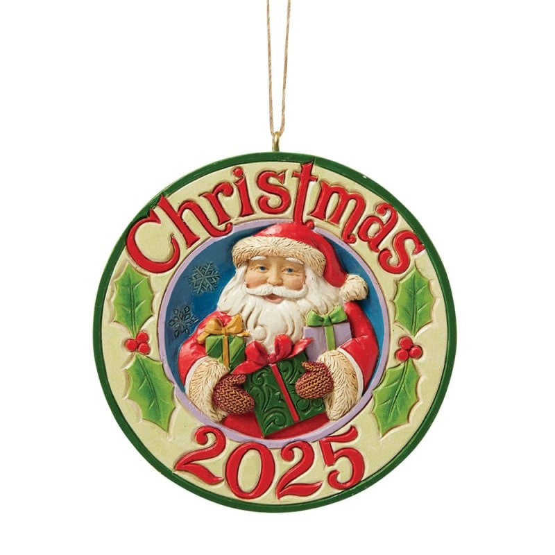 Heartwood Creek By Jim Shore 2025 Santa With Gifts Hanging Ornament 6017308