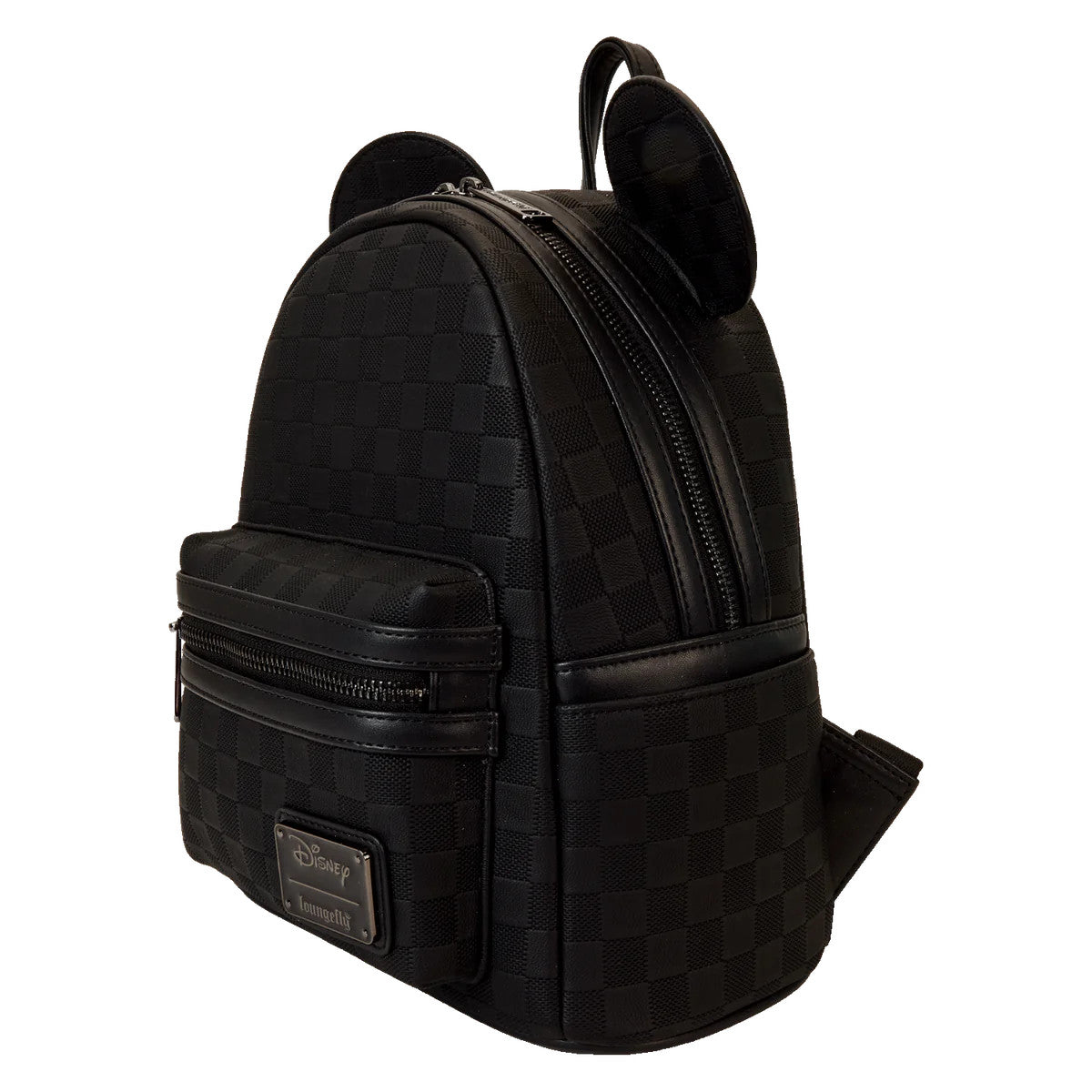 Loungefly Mickey Mouse Black Checked Disney Mini Backpack WDBK3854