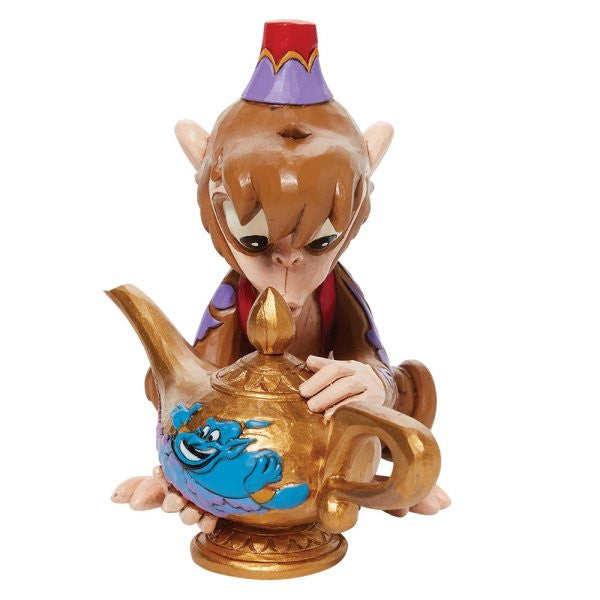 Disney Traditions Abu with Genie Lamp Figurine By Jim Shore