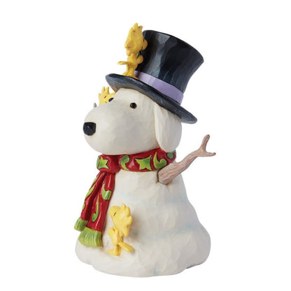 Snoopy Snowman Figurine by Jim Shore 6015031