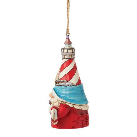 Heartwood Creek By Jim Shore Let Lighthouse Gnome Hanging Ornament Figurine 6016521