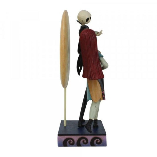 Disney Traditions Jack & Sally dancing in front of the moon Figurine