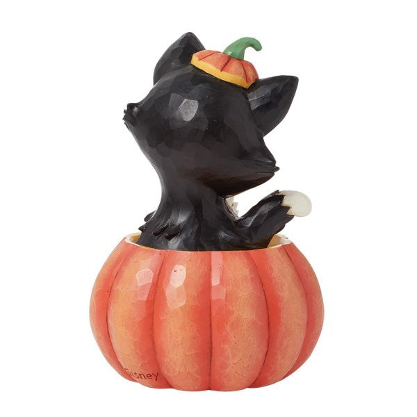 Disney Traditions Figaro in Jack-O-Lantern Mini Figurine By Jim Shore 6016583