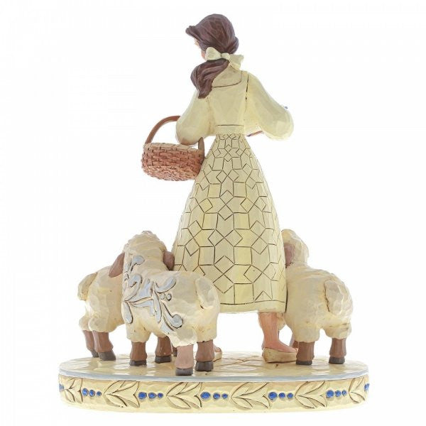 Disney Traditions Belle with book & sheep Figurine