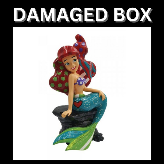 DAMAGED BOX - Disney Britto Ariel Figurine