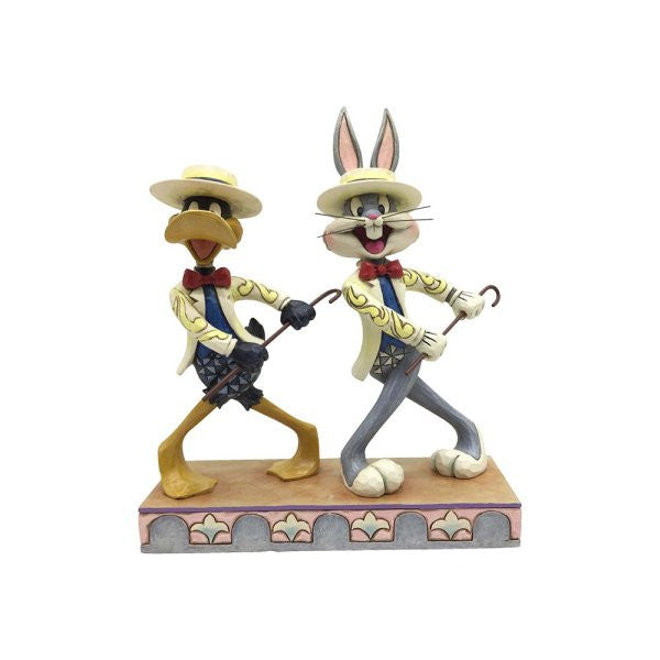 Looney Tunes On With The Show (Bugs Bunny & Daffy) Figurine By Jim Shore