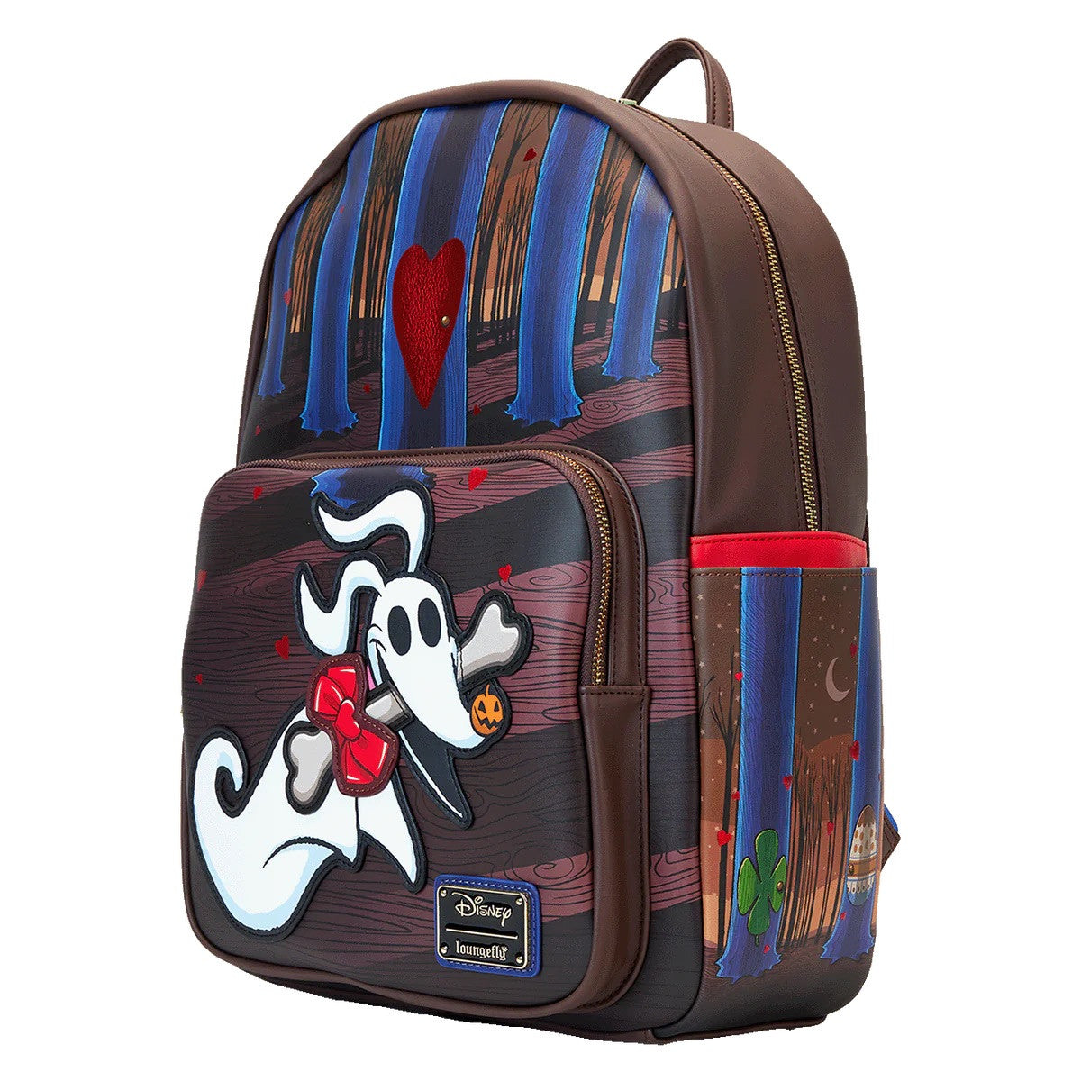 Loungefly Zero Nightmare Before Christmas Disney Full Size Backpack WDBK3883