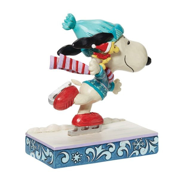 Snoopy & Woodstock Ice Skating Figurine by Jim Shore 6013050