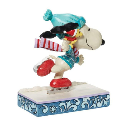 Snoopy & Woodstock Ice Skating Figurine by Jim Shore 6013050