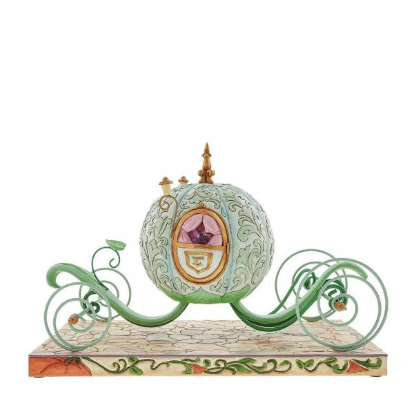 Disney Traditions Cinderella in her lit Carriage figurine