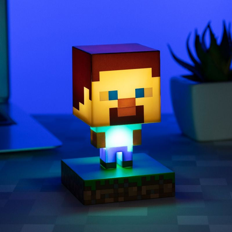 Minecraft Steve Icon Light By Paladone