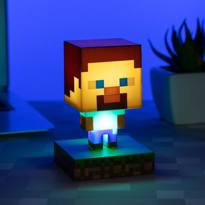 Minecraft Steve Icon Light By Paladone