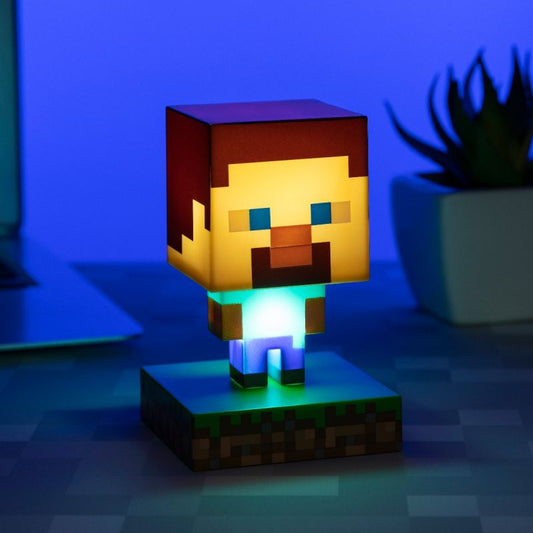 Minecraft Steve Icon Light By Paladone