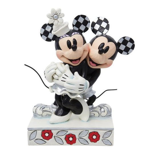 Disney 100 Disney Traditions Centennial Celebration Mickey & Minnie Mouse Figurine 6013198