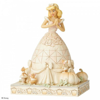Disney Traditions Cinderella surrounded by her mouse helpers, Suzy, Jaq & Gus Figurine