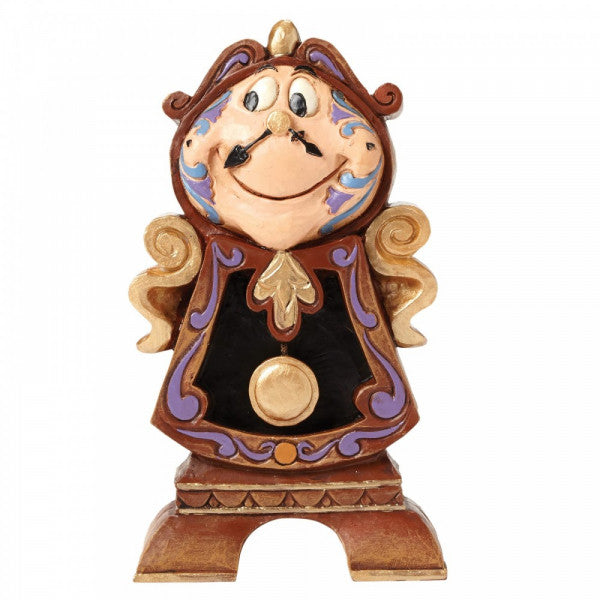 Disney Traditions Cogsworth from Beauty and the Beast figurine