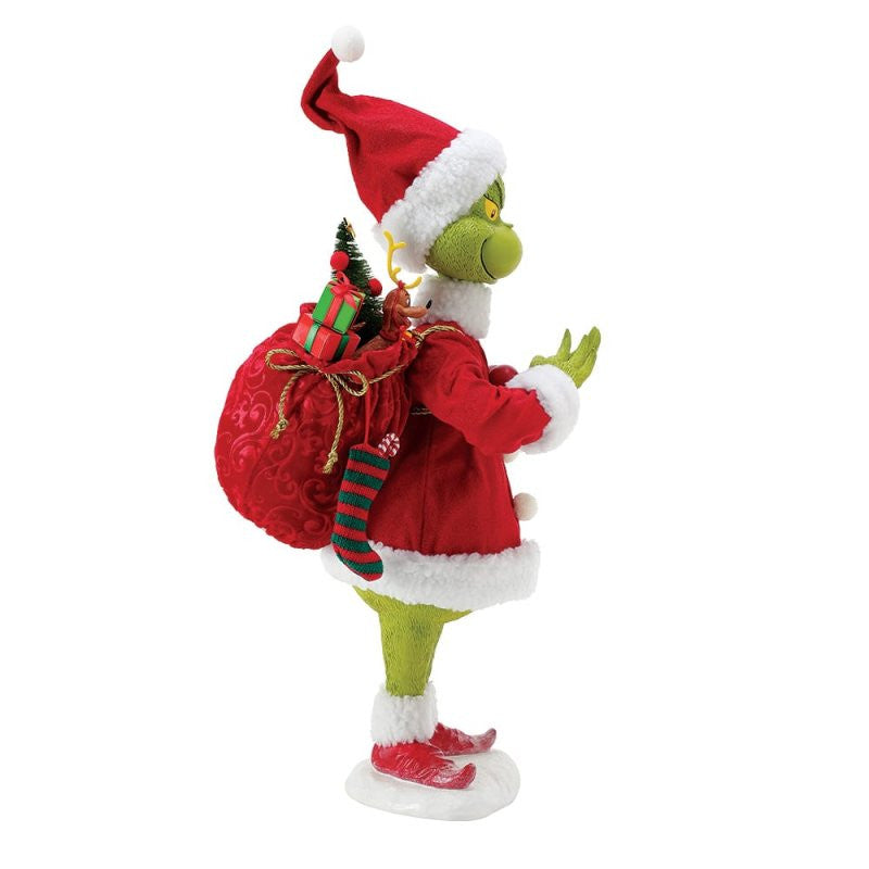 His Heart Grew (Talking Grinch Figurine) Possible Dreams by Department 56 Christmas Figurine 6016488