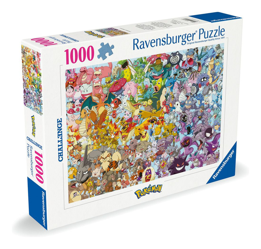 Ravensburger Challenge Pokemon 1000 Piece Jigsaw Puzzle