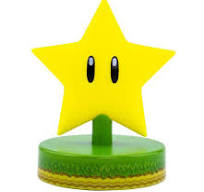 Super Mario Star Icon Light By Paladone