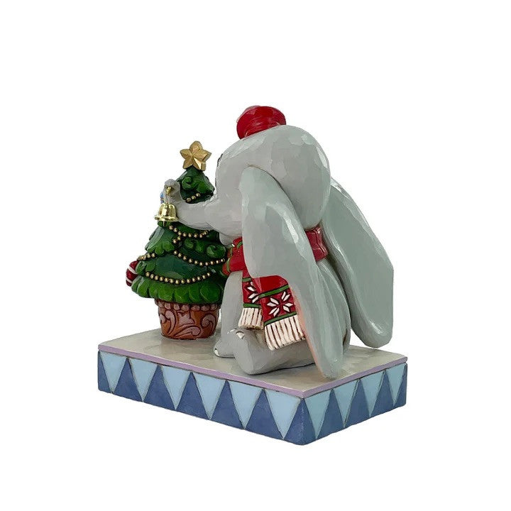 Disney Traditions Merry Moments (Dumbo with Christmas Tree) Figurine By Jim Shore 6016889