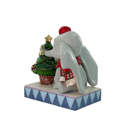 Disney Traditions Merry Moments (Dumbo with Christmas Tree) Figurine By Jim Shore 6016889