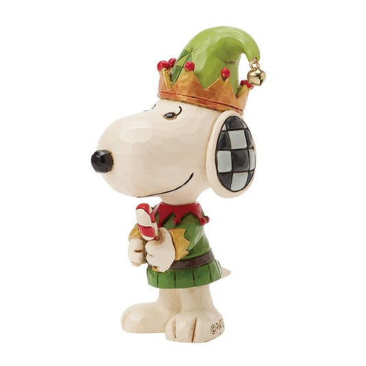 Snoopy Christmas Elf Mini Peanuts By Jim Shore Figurine 6017239