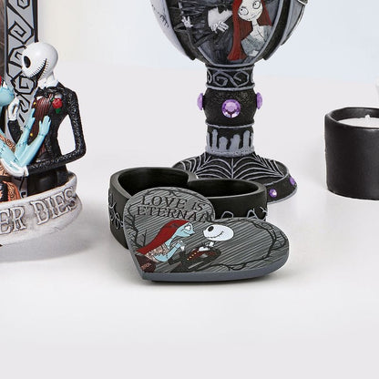 Disney Showcase Jack and Sally Nightmare Before Christmas NBC Trinket Box