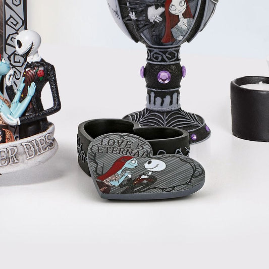 Disney Showcase Jack and Sally Nightmare Before Christmas NBC Trinket Box