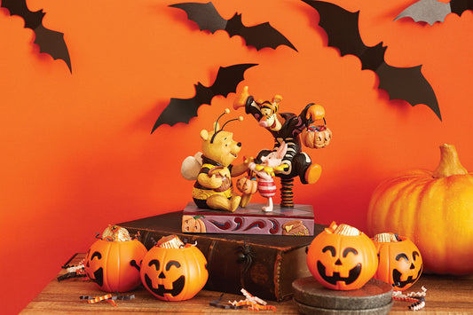 Disney Traditions Winnie the Pooh & Friends Halloween Figurine By JimShore 6010864