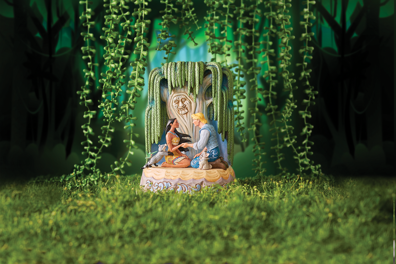Disney Traditions Pocahontas Carved by Heart Figurine By Jim Shore 6011925
