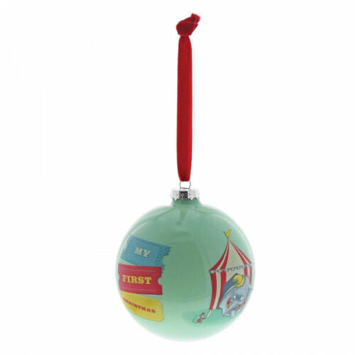 Disney Enchanting Dumbo 'Baby's First Christmas' Bauble