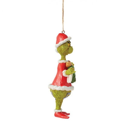 The Grinch Merry Christmas Banner Hanging Ornament By Jim Shore 6015226
