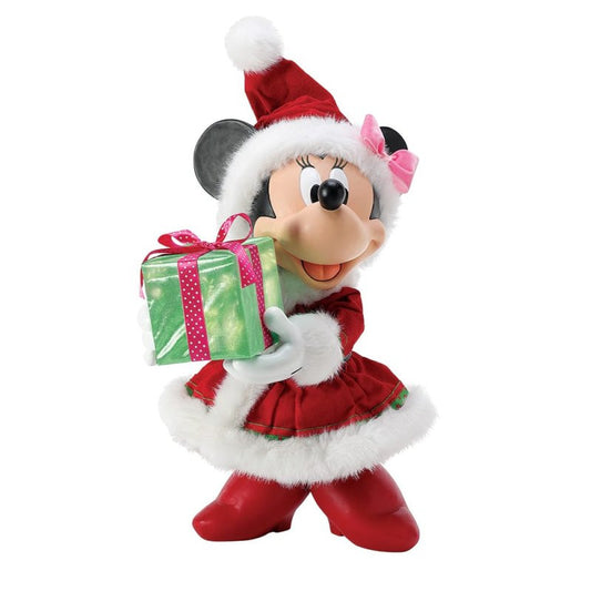 Disney Minnie’s Big Gift Possible Dreams Christmas Figurine By Department 56 6016493