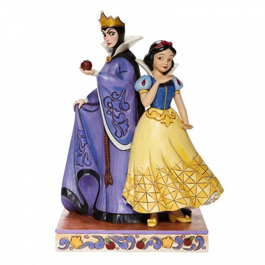 Disney Traditions Snow White and the Evil Queen back to back Figurine
