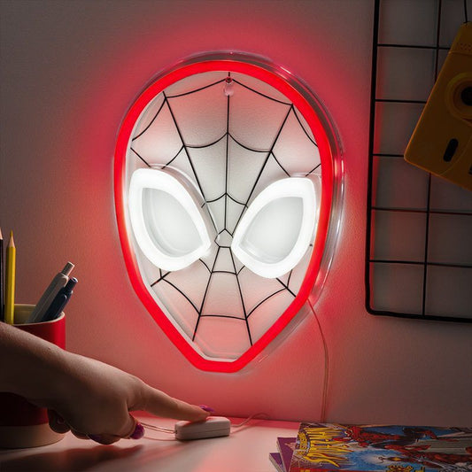 Spiderman Wall Mountable LED Neon Light By Paladone