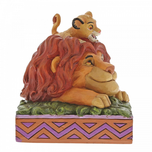 Disney Traditions Lion King Simba & Mufasa Figurine