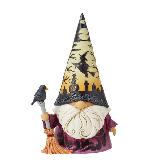 Heartwood Creek By Jim Shore Spooktacular Night (LED Gnome Wizard) 6010039