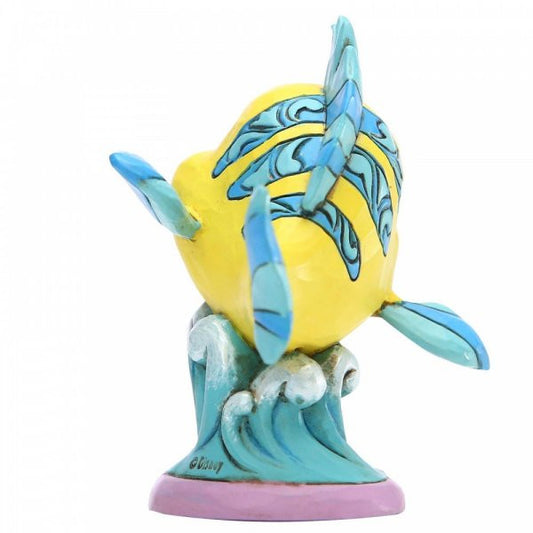 Disney Traditions Flounder, Ariel's best friend from The Little Mermaid figurine