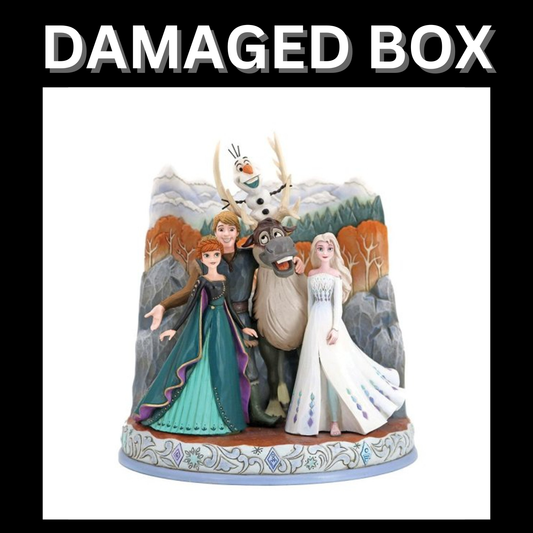 DAMAGED BOX - Disney Traditions Connected Through Love Frozen Figurine by Jim Shore