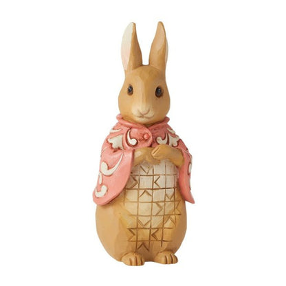 Beatrix Potter Pack of 4 Mini Figurines by Jim Shore (Peter Rabbit, Flopsy Bunny, Jemima Puddle-Duck, Benjamin Bunny)