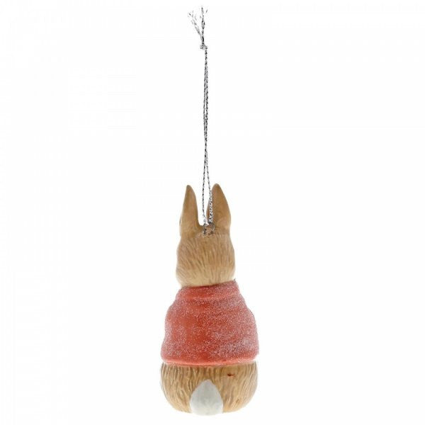 Beatrix Potter Flopsy bunny Sculpted Hanging Ornament figurine