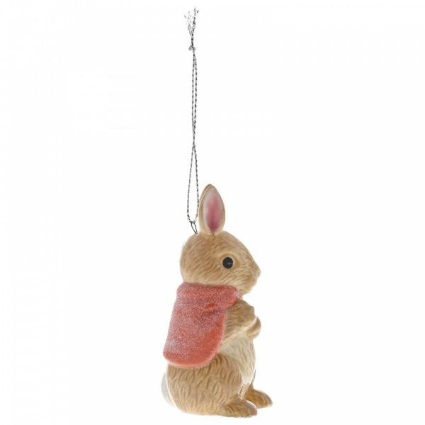 Beatrix Potter Flopsy bunny Sculpted Hanging Ornament figurine