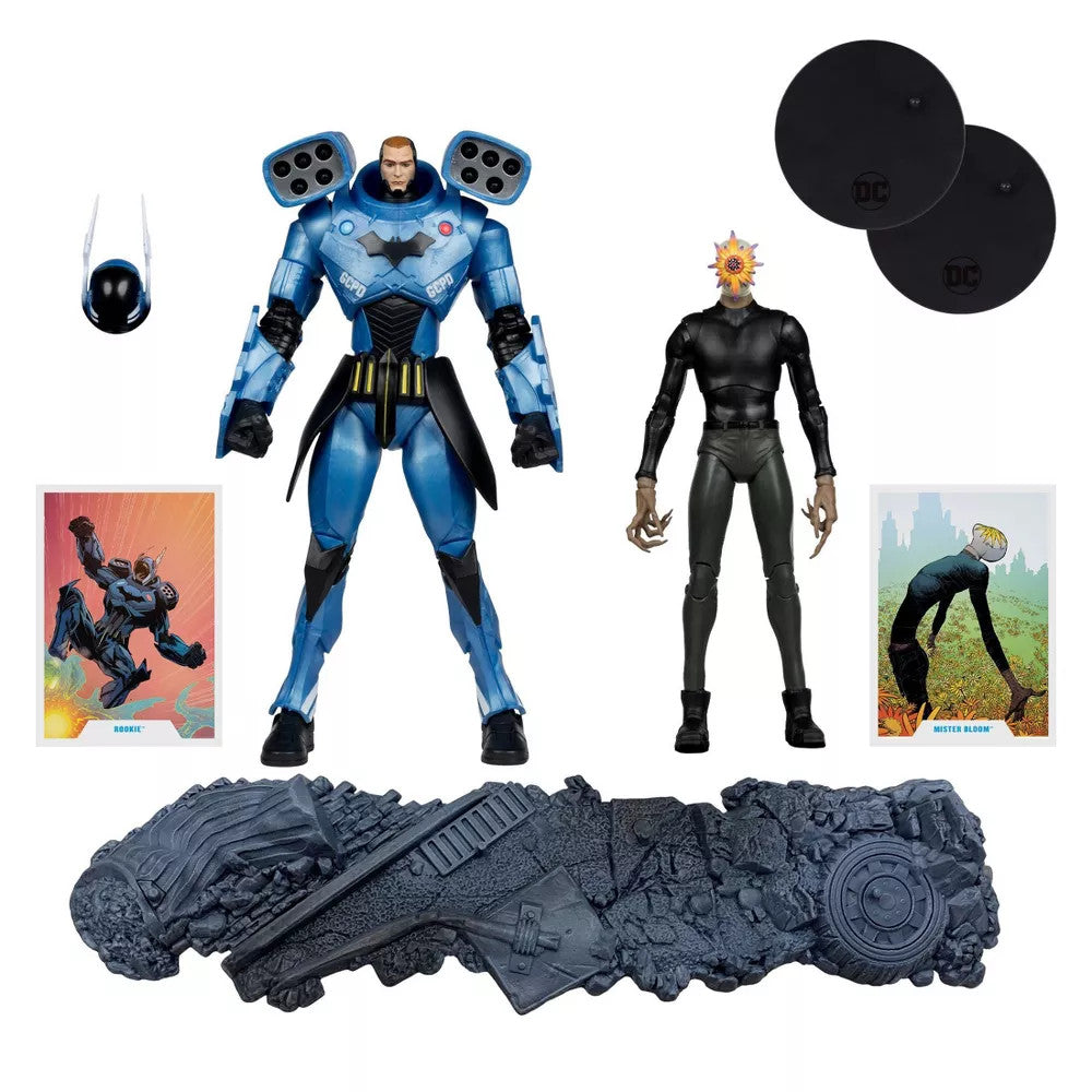 rookie & mr bloom by mcfarlane toys