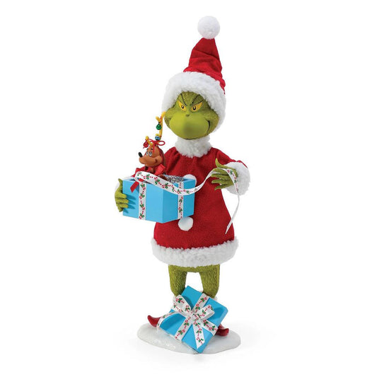 Grinch With Max Possible Dreams by Department 56 Christmas Figurine