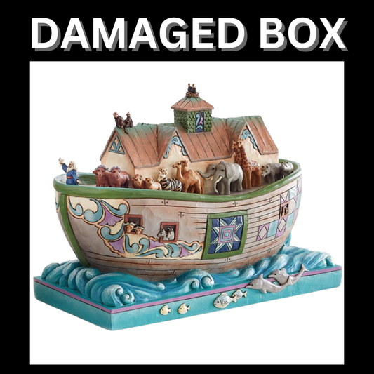 DAMAGED BOX - Heartwood Creek By Jim Shore Noahs Ark Masterpiece Figurine 6008413