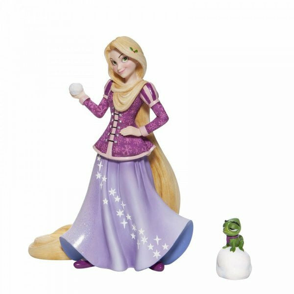 Disney Showcase Holiday Rapunzel with Pascal Figurine