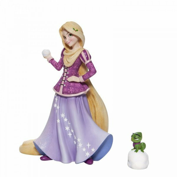 Disney Showcase Holiday Rapunzel with Pascal Figurine