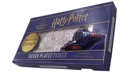 Harry Potter Hogwarts Express Silver Replica Ticket