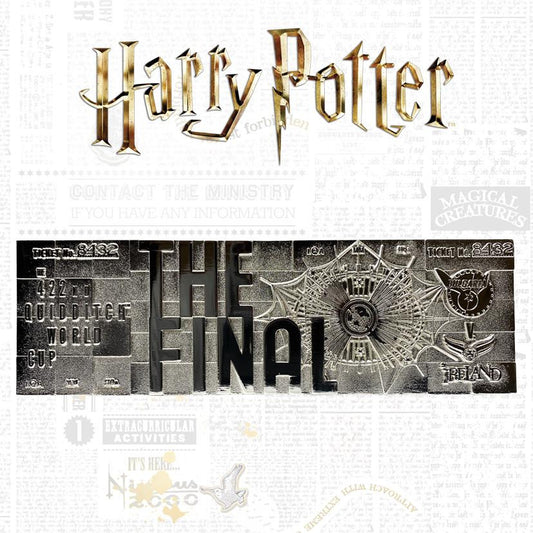 Harry Potter Quidditch Worldcup Final Replica Ticket